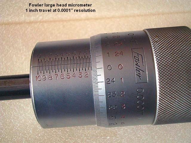 0.0001 inch micrometr